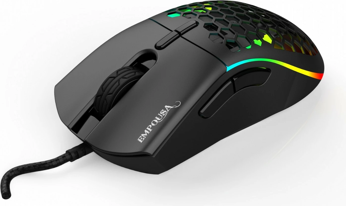 Maus gaming Inca IMG-GT20, 10000 DPI, RGB, 7 butona, USB, i zi