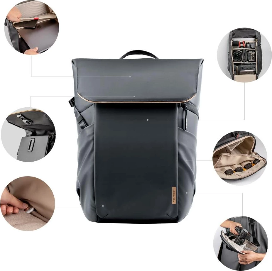 Çantë shpine PGYTECH OneGo Air 25L, e zezë