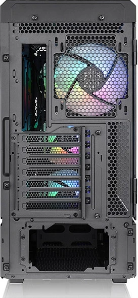 Kasë Thermaltake Ceres 500 TG ARGB, Midi Tower, PC, EATX, micro ATX, Mini-ITX, Metal, Tempered glass, Multi, e zezë