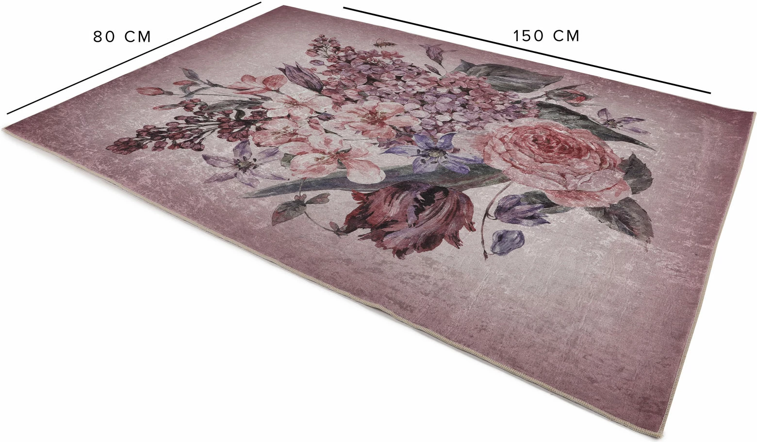 Qilim për korridor, ngjyrë pluhur, Conceptum Hypnose, Mu149, 80x150cm
