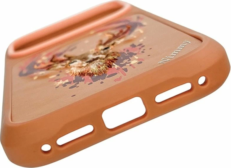 Kapak MagSafe Nimmy Jeleń për iPhone 17 Pro, portokalli