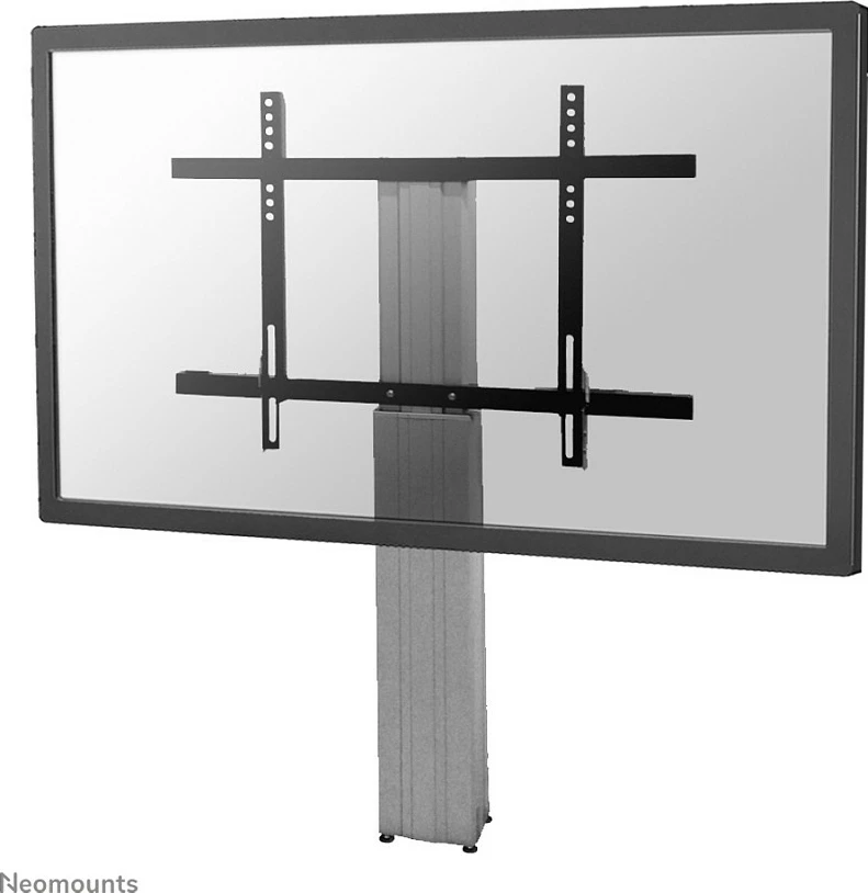 Mbajtëse muri elektrike për TV/monitor Neomounts (Newstar), 42-100", max 130 kg, VESA 200x200-800x600, argjendtë