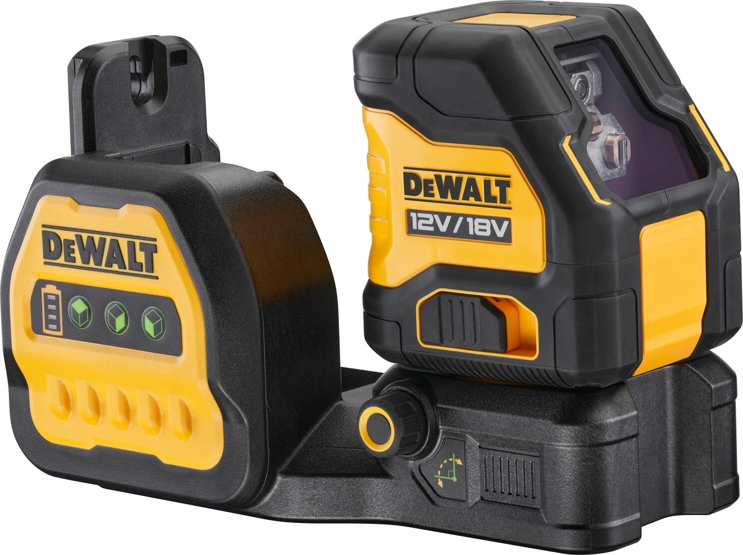 Laser kryq nivelues DeWalt DCE088NG18 18V XR green, pa bateri, me TSTAK + mbajtëse muri