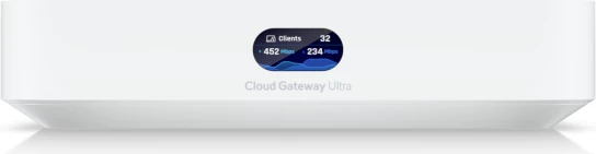 Gateway cloud Ubiquiti UCG-Ultra, 1Gbps IDS/IPS, 4xLAN GbE, 1xWAN 2.5GbE, USB-C, i bardhë