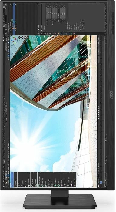 Monitor AOC 27P2Q 27" IPS FHD 75Hz me altoparlantë, i zi