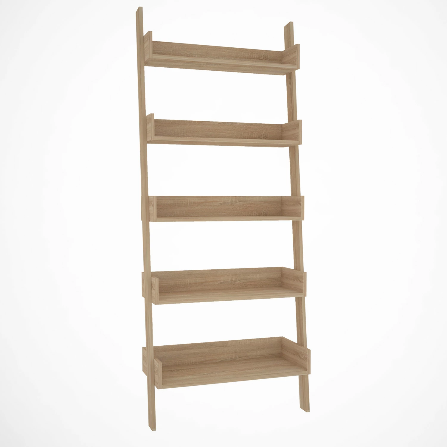 Raft librash Hanah Home, ngjyrë lisi e çelët