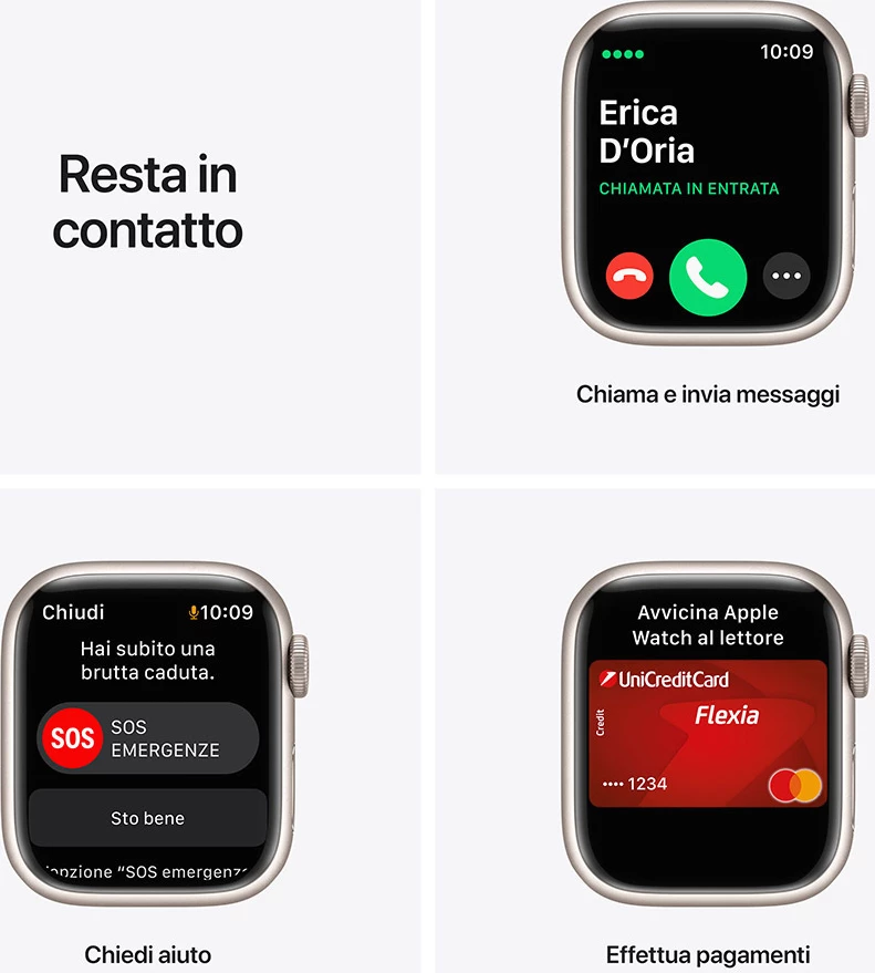 Smartwatch Apple Watch Series 7 Cell 41mm Starlight Aluminium/Starlight Sport Band