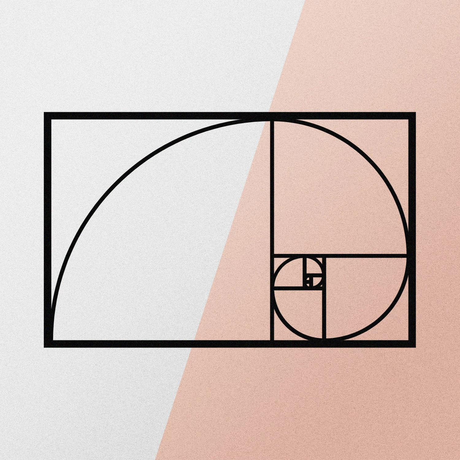 Aksesor dekorativ metalik për mur, Wallity, Golden Ratio, ngjyrë e zezë