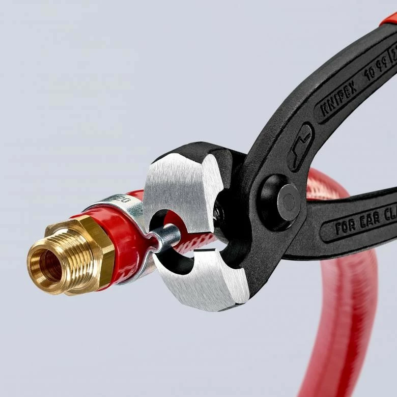 Knipex 10 99 I220 kapëse plastike 220mm e kuqe