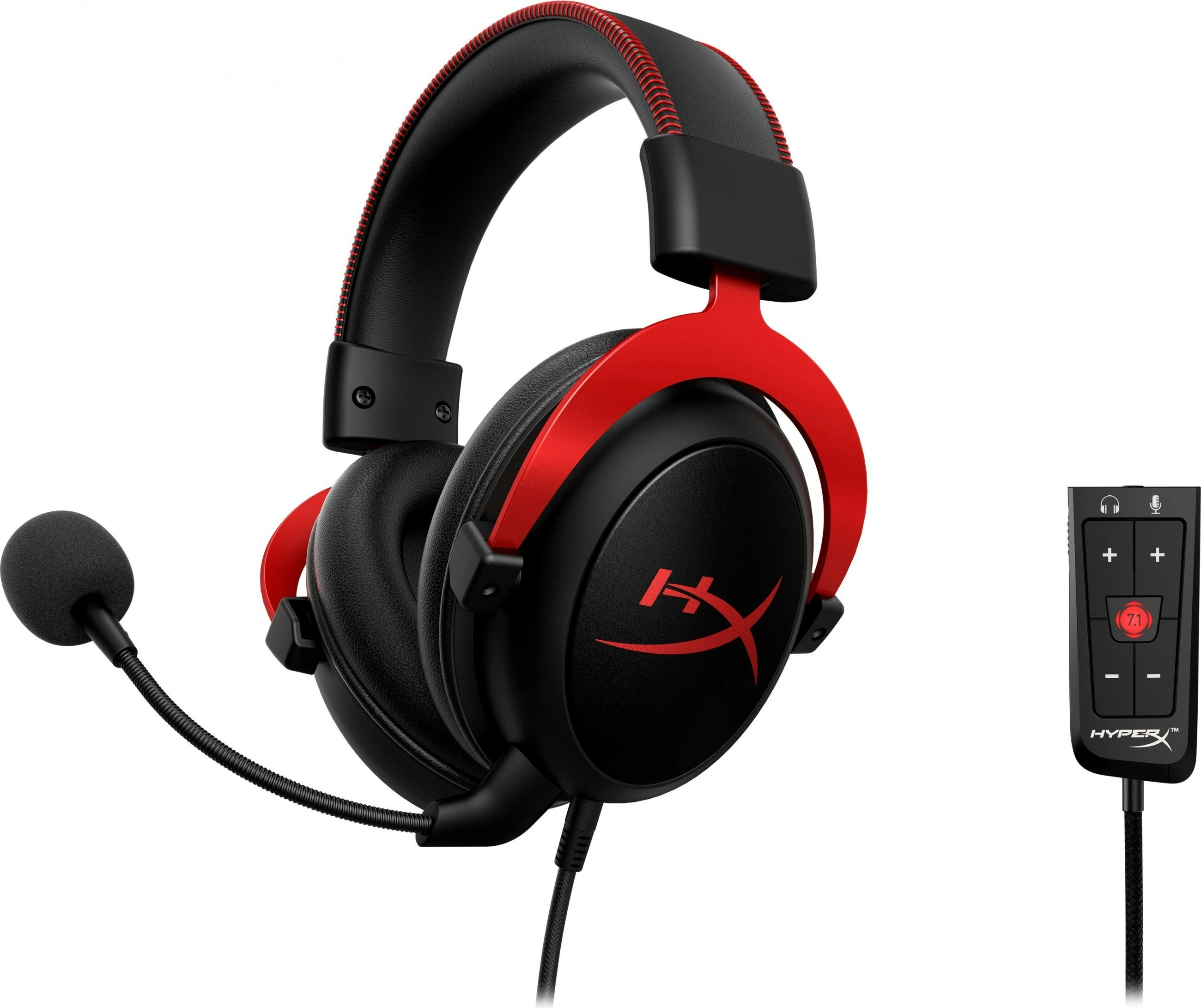 HyperX Cloud II Gaming - headset (Black/Red)