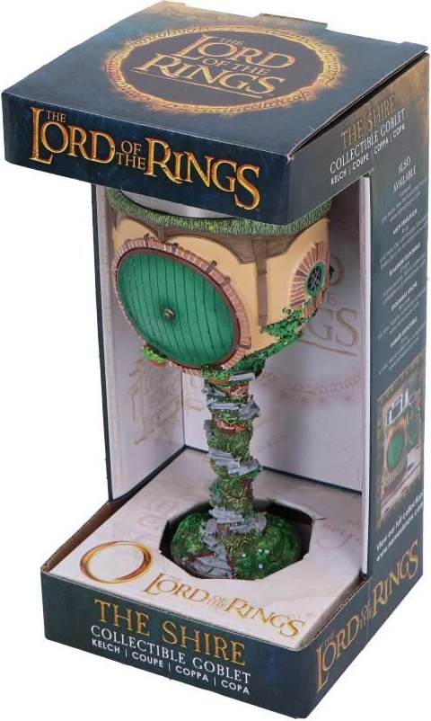 Krus koleksioner NEMESIS NOW Lord of the Rings The Shire, rezinë e pikturuar me dorë, jeshile