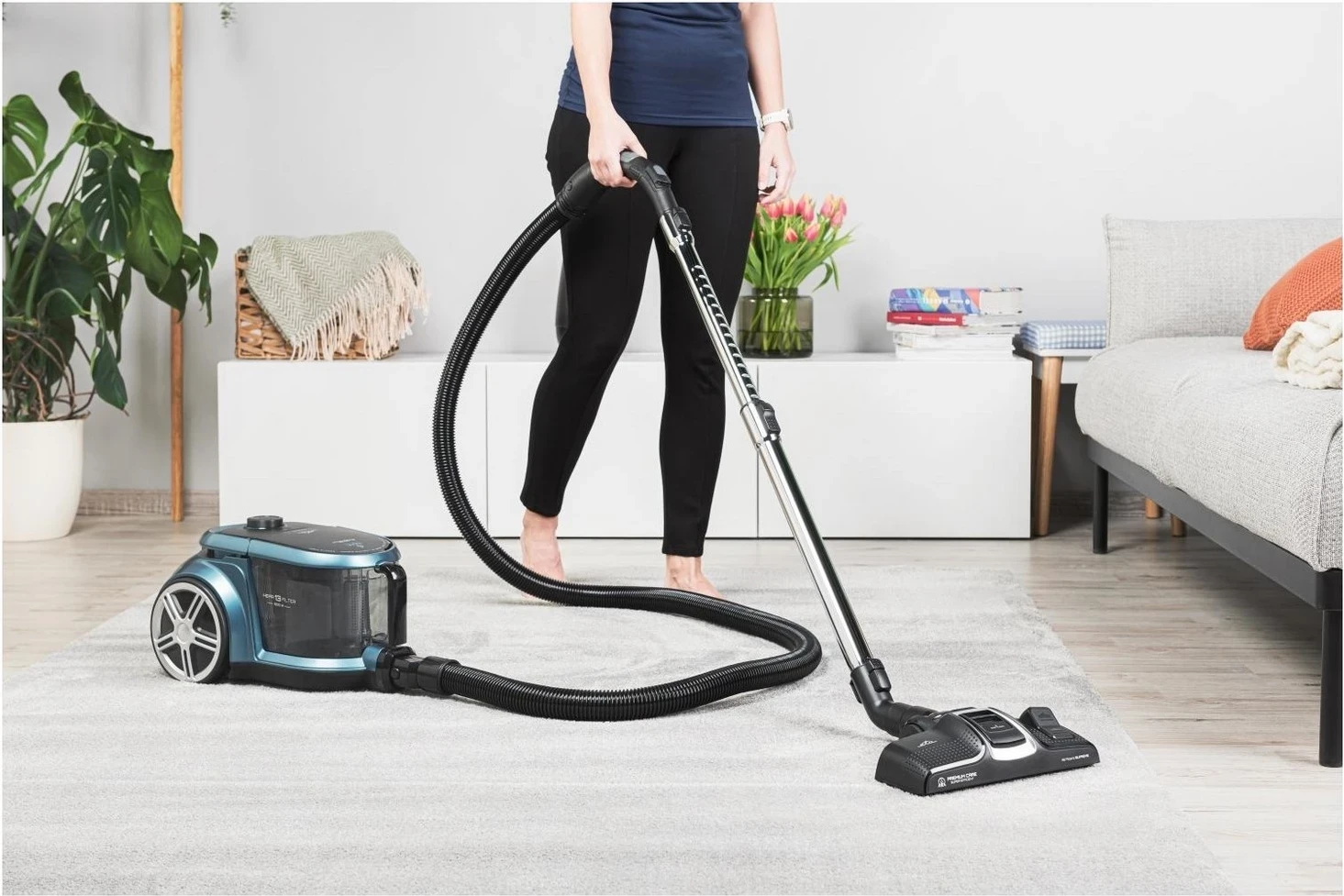 Pastrues vakumi ETA, për shtëpi, zi dhe turkuaz