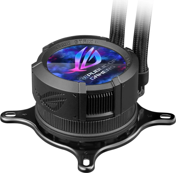 Ftohës liquid AIO për CPU ASUS ROG Strix LC III 360 ARGB me LCD, 360mm, 3x120mm, i zi