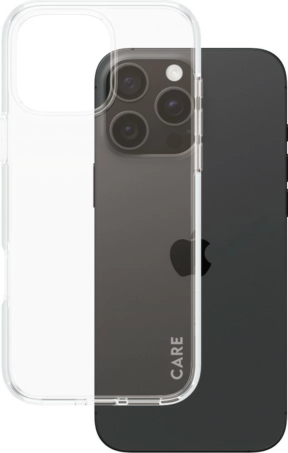 Mbështjellës PanzerGlass CARE Case Flagship Clear për iPhone 16 Pro Max transparent