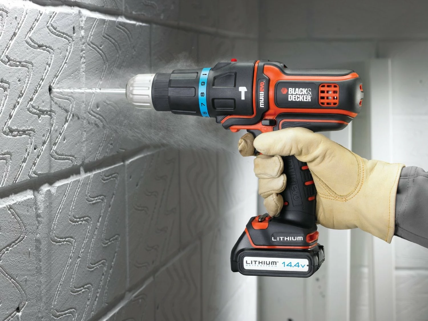 Shtojcë shpimi me goditje Black&Decker MTHD5 për MT143K/MT350K, me burghija betoni 8/10 mm