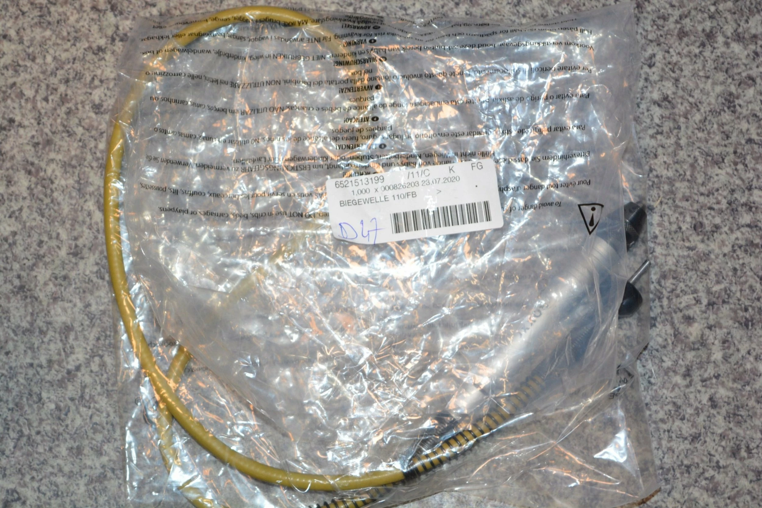 Bosht fleksibil Proxxon 110/BF me mandrinë shtrënguese 0.3-3.2 mm, 100 cm, 25,000 rpm