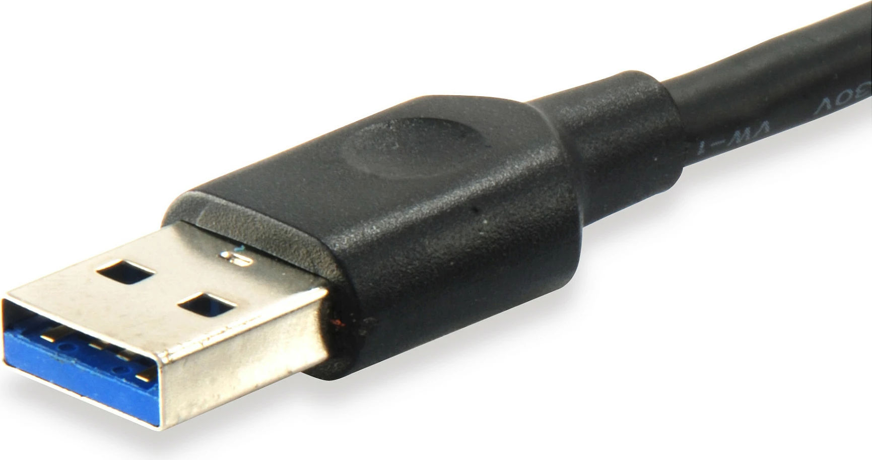 Kabëll USB Equip USB 3.0 Type C në Type A, 1m, i zi