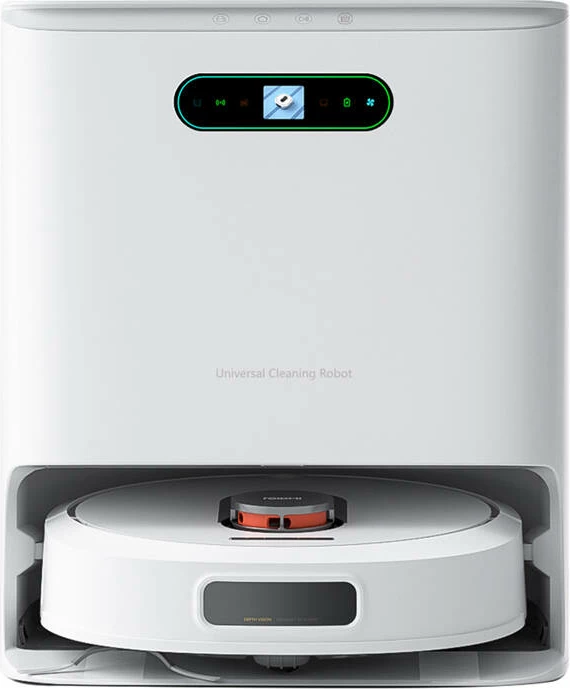 Robot pastrues Roidmi EVA 2023, me stacion automatik, i bardhë