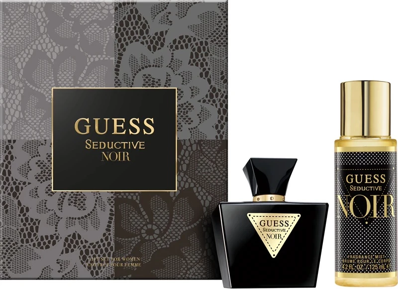 Set Eau de Toilette për femra Guess Seductive Noir, 75ml + body mist 125ml