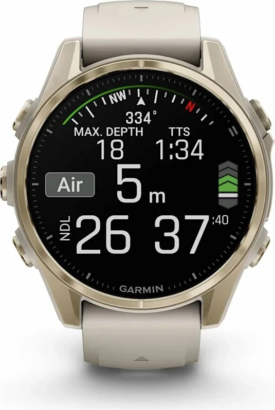 Smartwatch Garmin Fenix 8 AMOLED 43mm (010-02903-11), beige