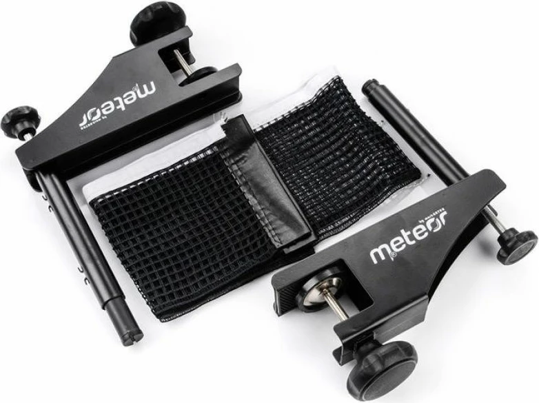 Rrjetë për pingpong Meteor, e zezë