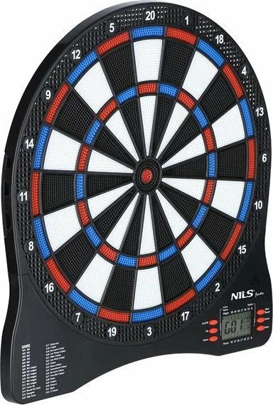 Tabela elektronike e dartit Triton TDE01 NILS FUN, 32 mënyra loje, deri 8 lojtarë, set 6 shigjeta