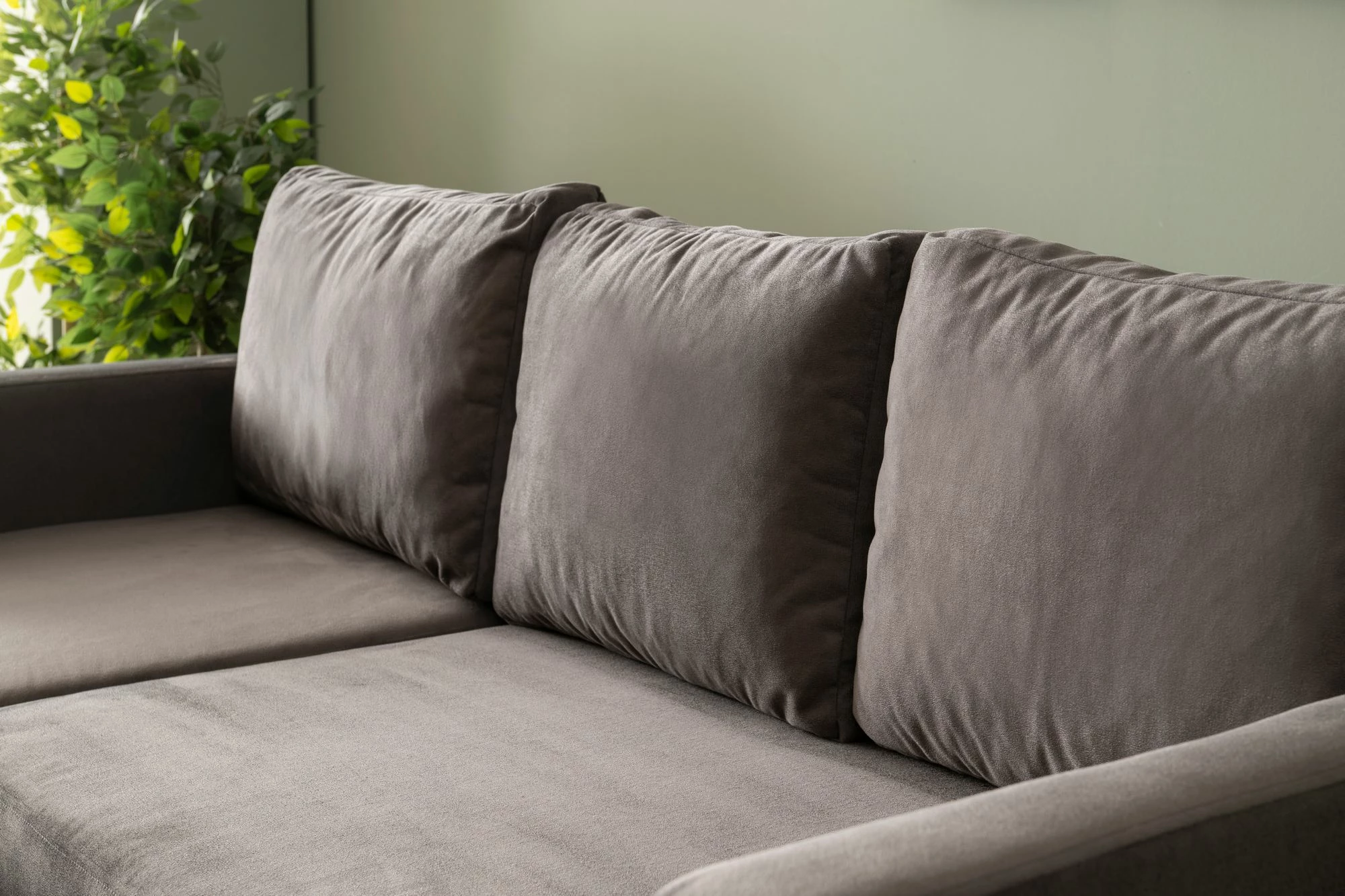 Kënd-sofë krevati Atelier del Sofa, gri, Kado