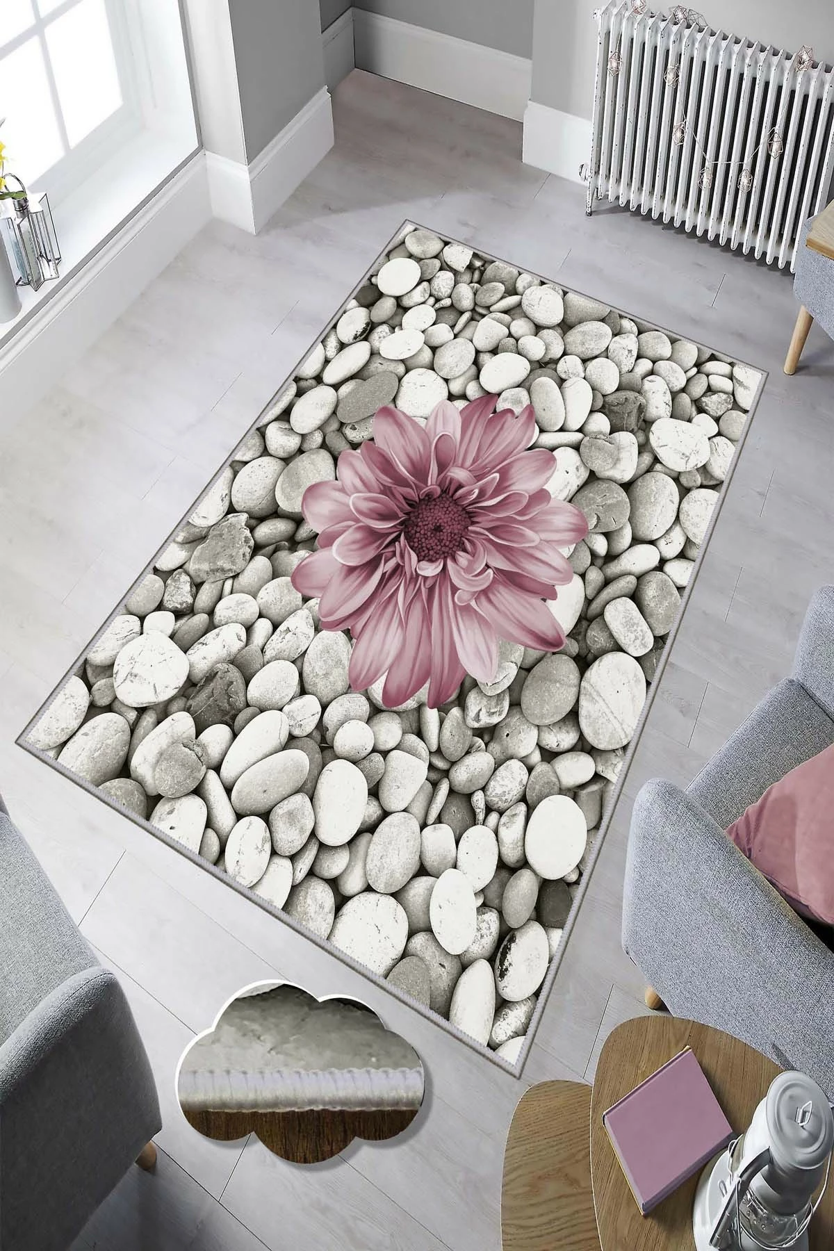 Qilim (60x100) Conceptum Hypnose, Hmnt673, shumëngjyrësh