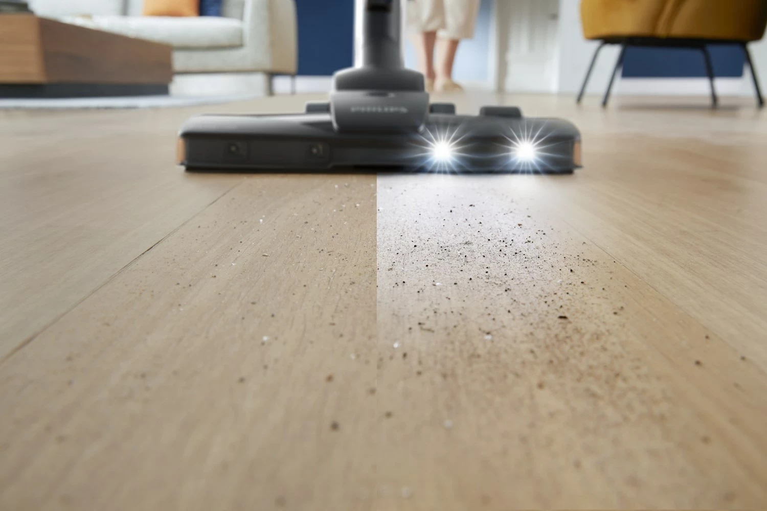 Fshesë me korrent Philips Performer LED XD 8152/12, Gri