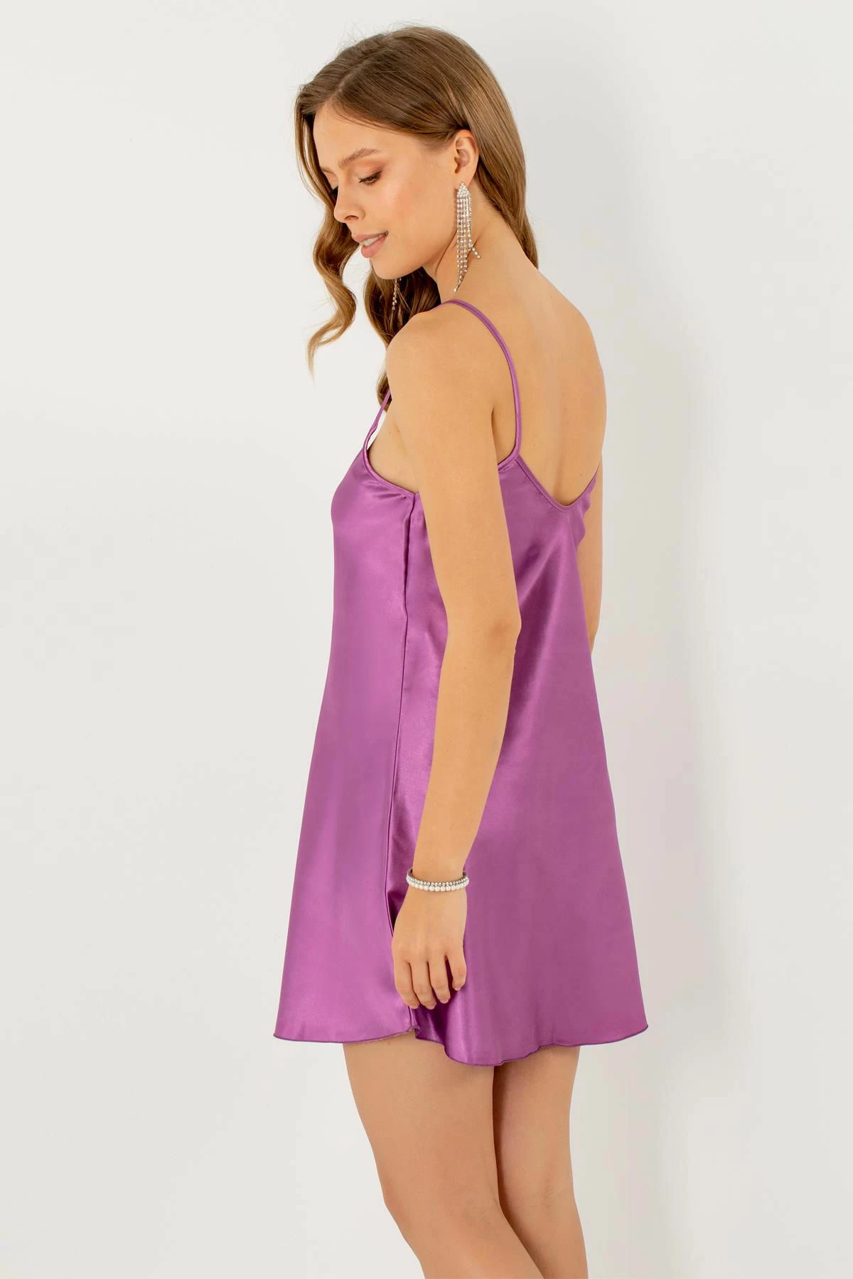 Babydoll Jumeon, 001-018566, ngjyrë lejla, M/L (2 copë)
