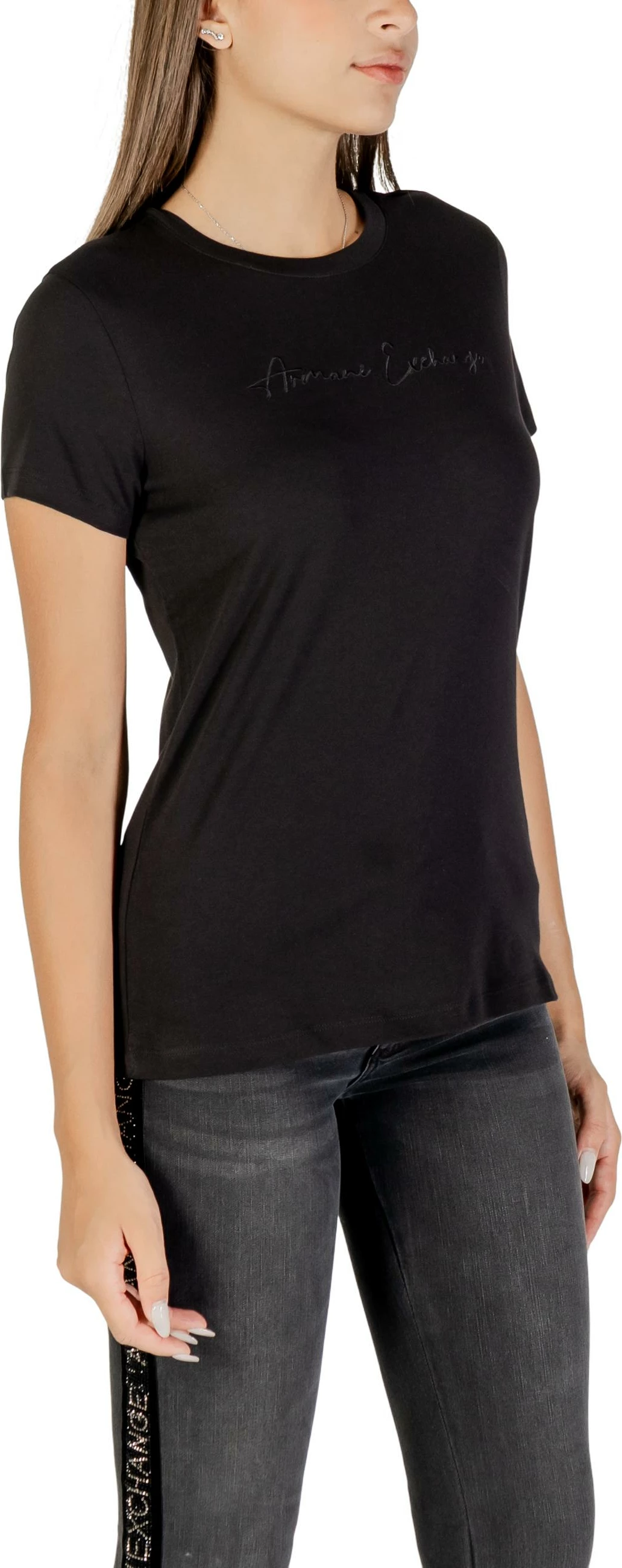 Maicë për femra Armani Exchange XW000839 AF10356, e zezë [Madhësia: S]
