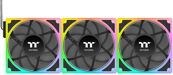 Ventilator kasë Thermaltake TOUGHFAN EX 140 ARGB Sync, 140mm, 3Pack, i zi