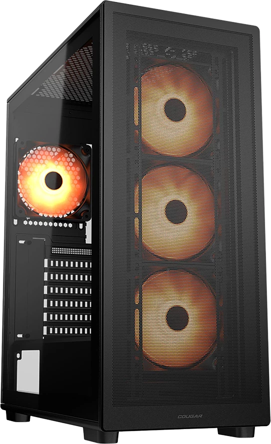 Kasë COUGAR MX220 RGB Mid Tower, e zezë