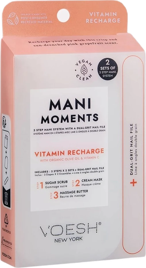 Set për manikyr për femra VOESH Mani Moments Duo Vitamin Recharge