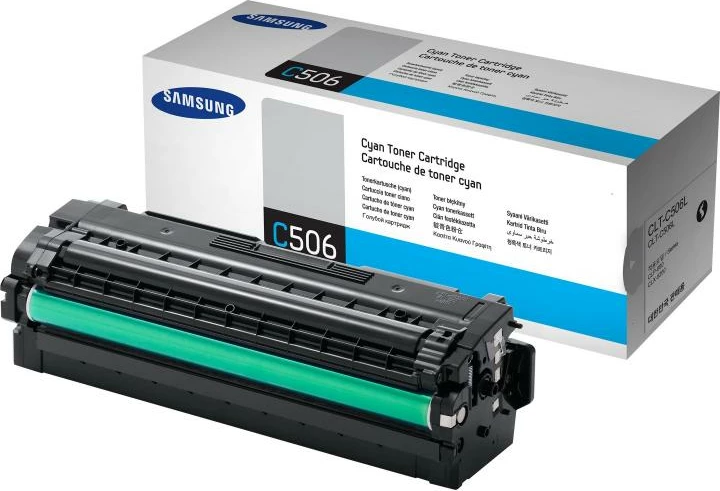 Toner, Samsung, CLT-C506L (SU038A), rendiment deri 4400 faqe, cian