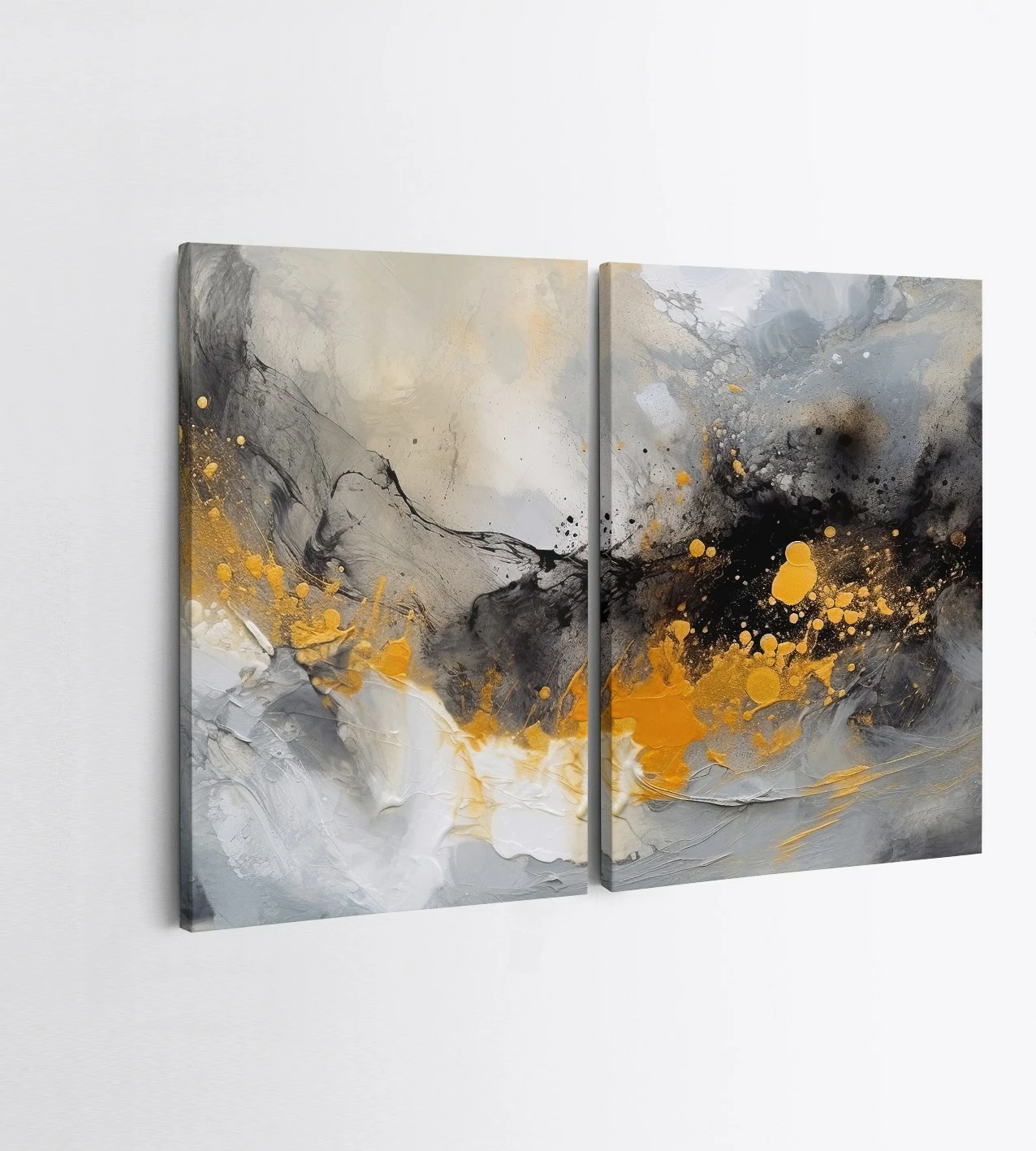Pikturë dekorative në kanavacë (2 copë), Wallity, 2KNV4381, 50x70cm