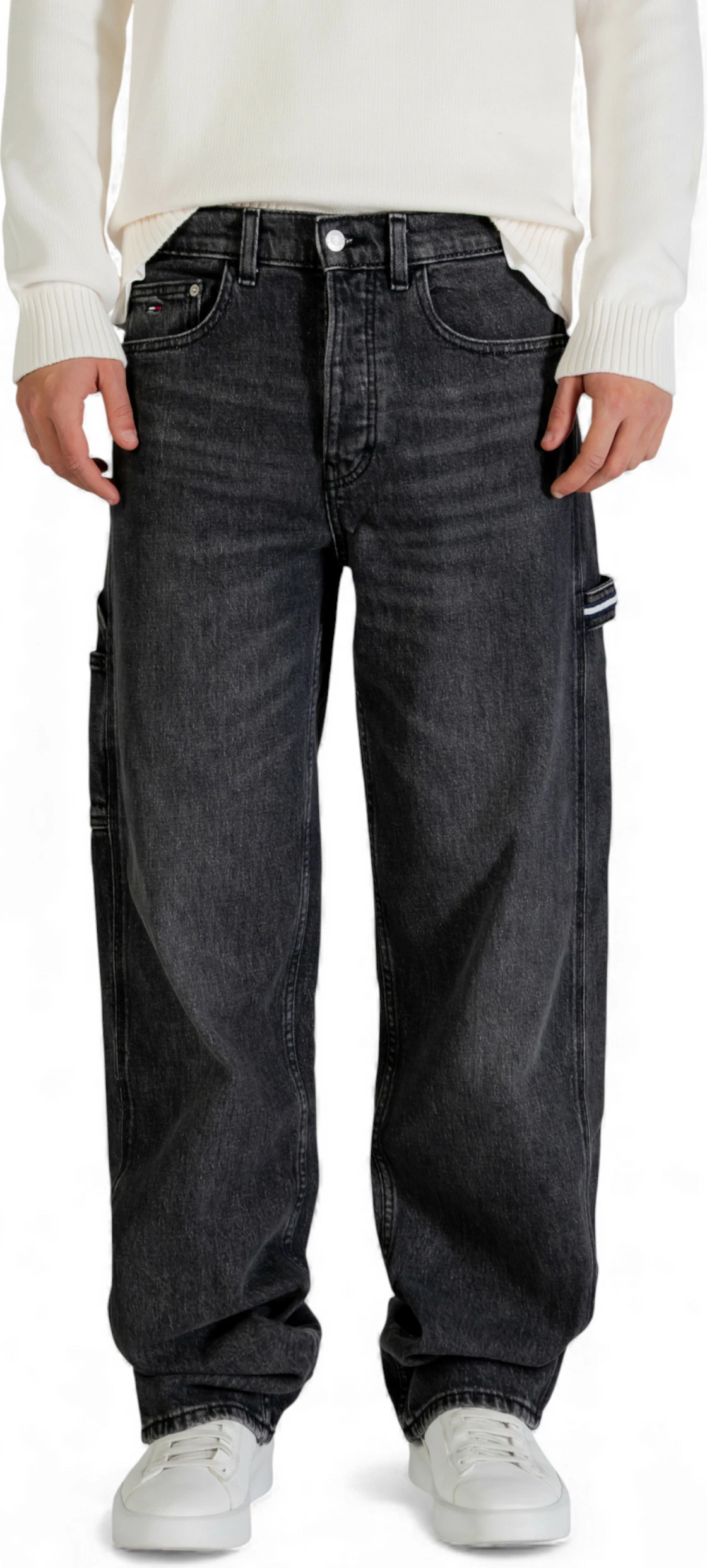 Xhinse për meshkuj Tommy Hilfiger Jeans DM0DM22566, të zeza [Madhësia: W33 L32]