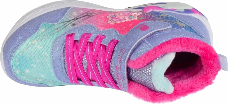 Atlete fëmijë Skechers, vjollcë