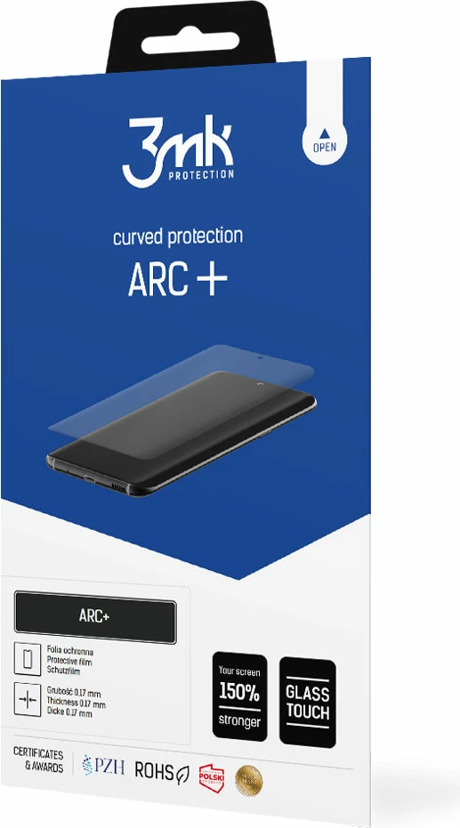 Mbrojtëse ekrani, 3mk Protection ARC+ për Xiaomi POCO M4 Pro, 0.17 mm, forcim 150%, Self-Heal, komplet 1 copë
