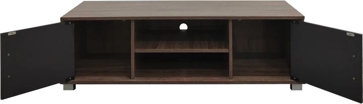 Komodinë TV Serank, ngjyrë lis-antracit, 120x40x40cm