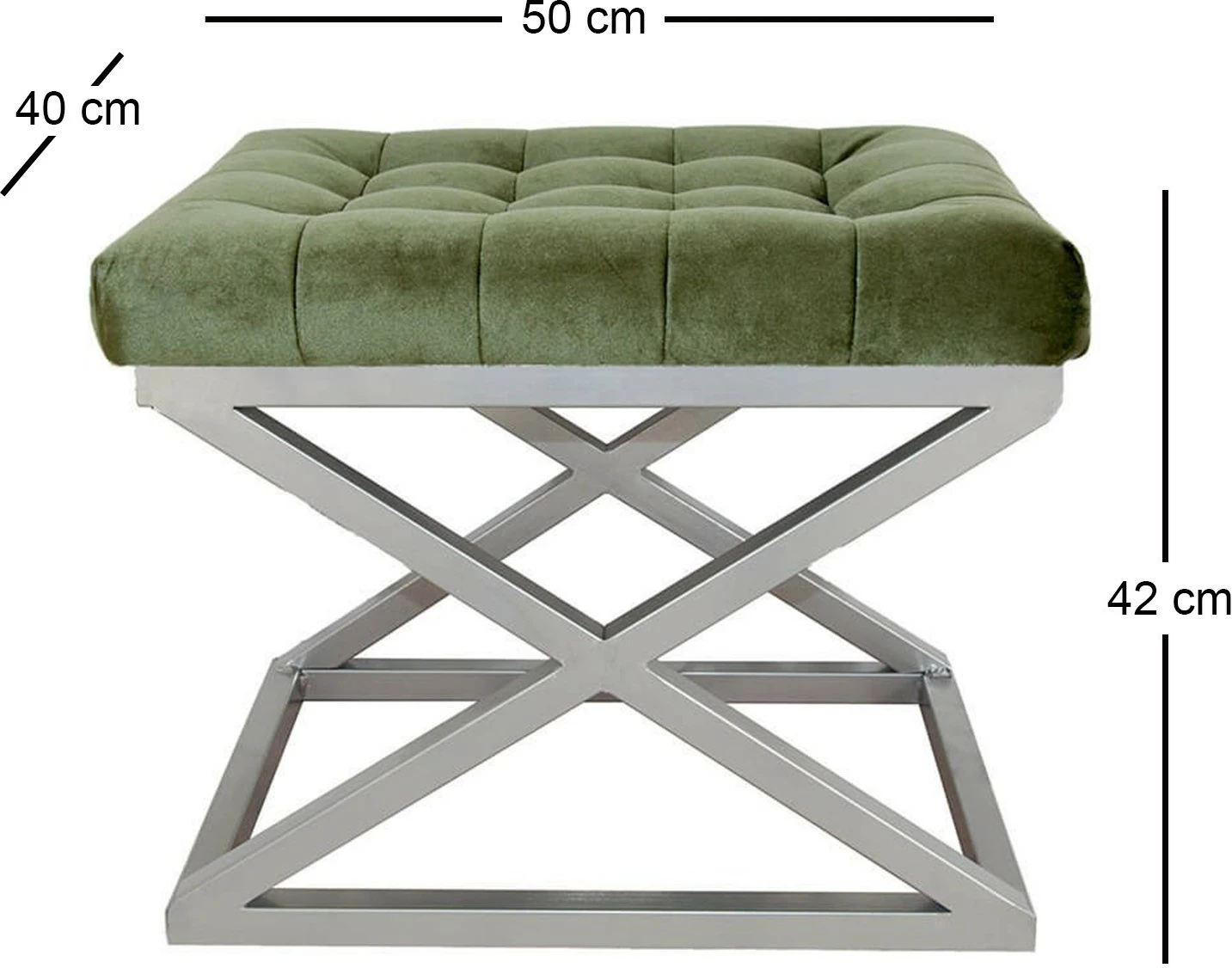 Puf Atelier del Sofa, kros silver, fuchsia v2