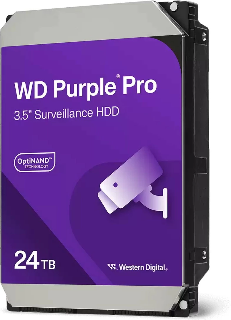 Hard disk Western Digital Purple Pro WD240PURP, 24 TB, 7200 RPM, 3.5", Serial ATA III