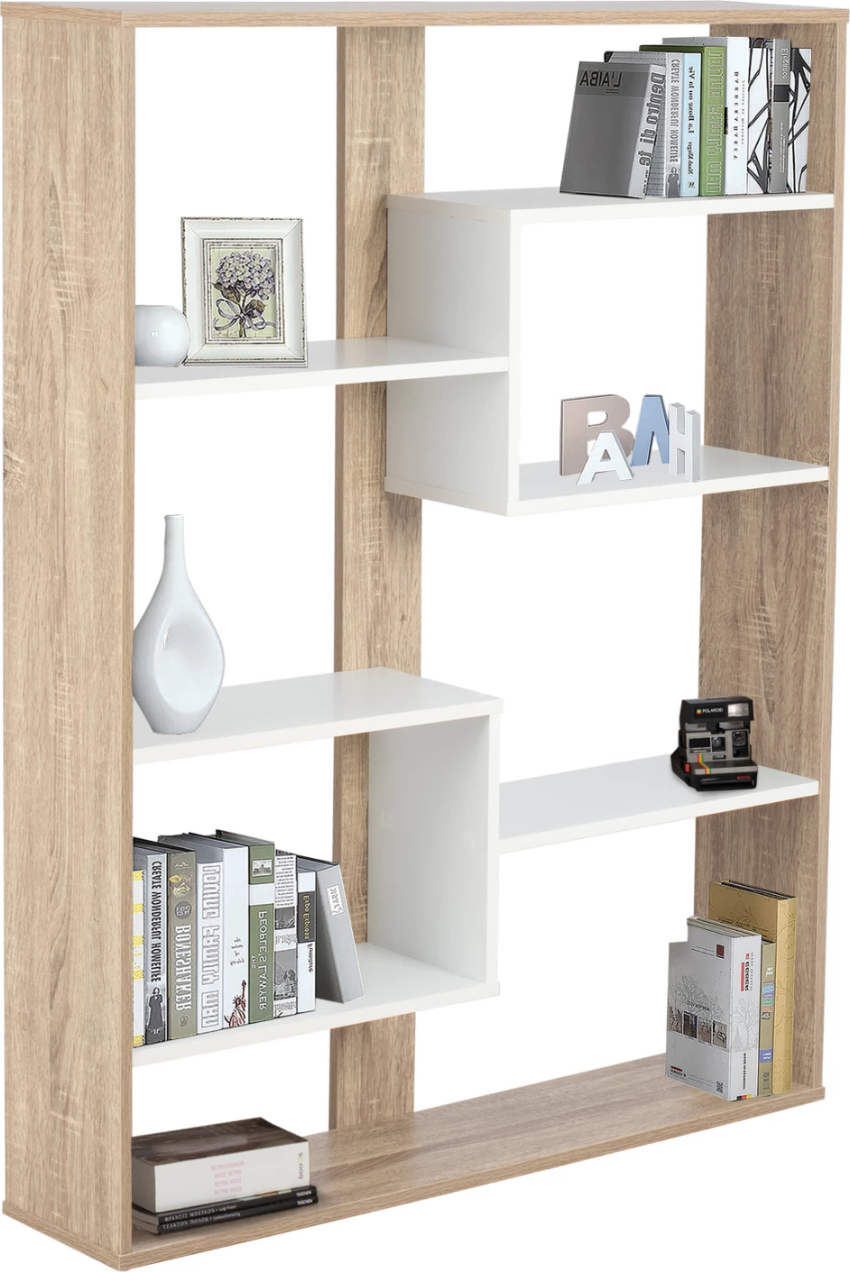 Raft librash MARCELINE FH8772.01 100Χ21Χ124.5 bardhë