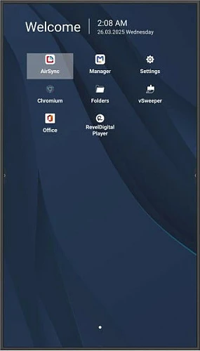 Ekran komercial ViewSonic CDE14-2C 86", 4K LCD, Android, 24/7, Wi‑Fi, anti-glare, i zi