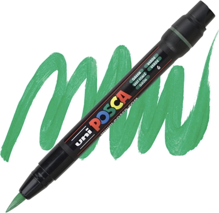Marker Uni pcf-350 Posca Green