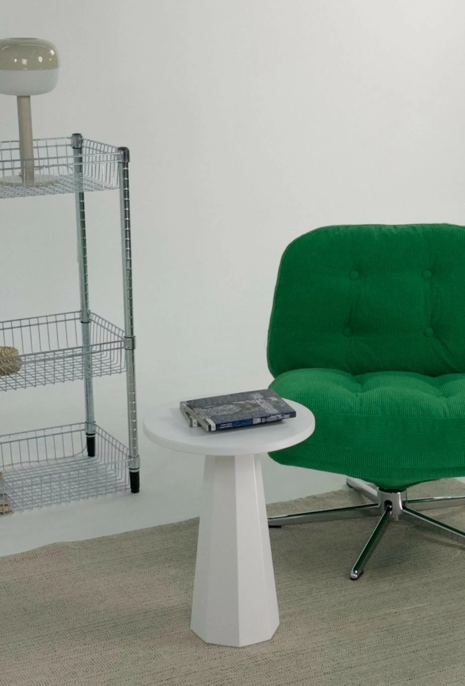 Tavolinë anësore, ngjyrë e bardhë, Skye Decor, Lilyum 47