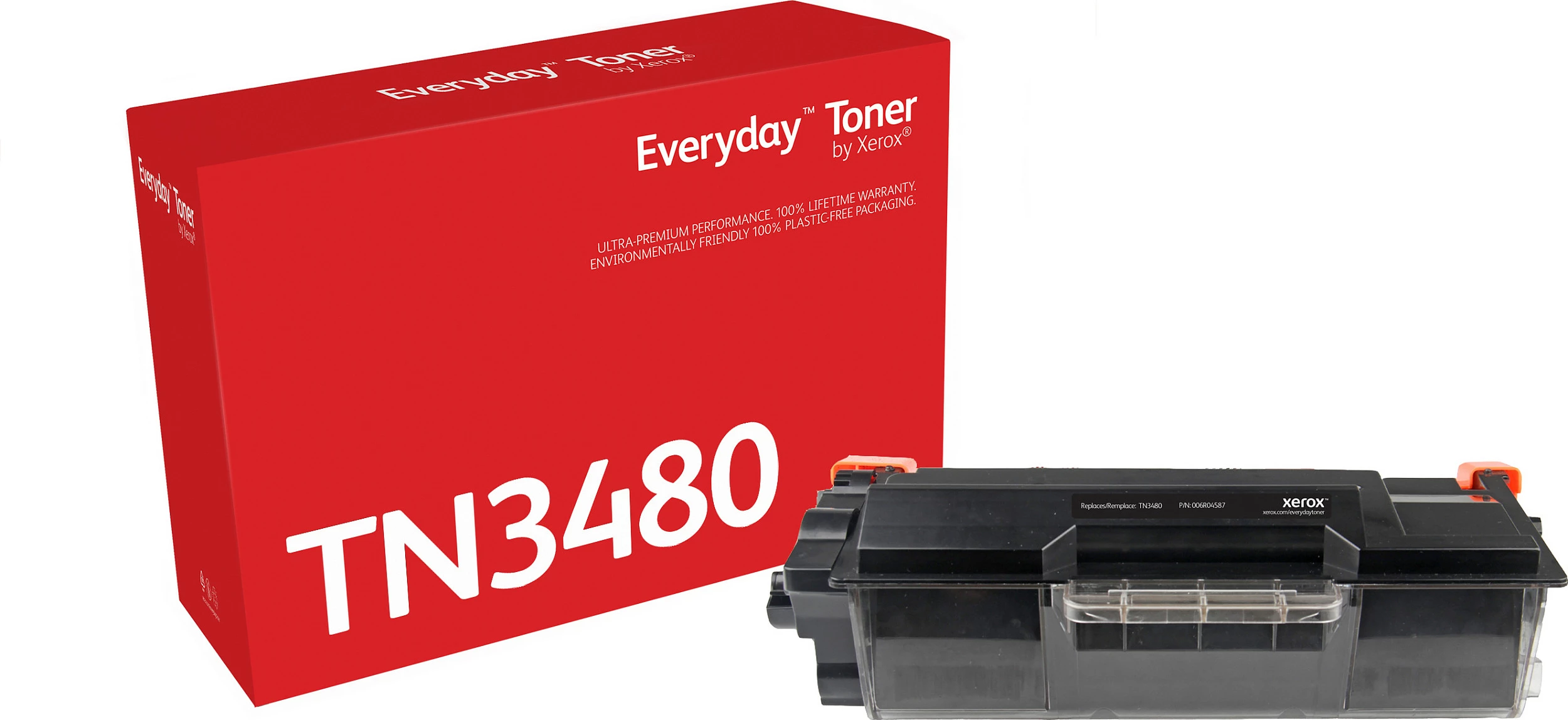 Toner Xerox Everyday TN-3480 kompatibil për Brother, 8000 faqe, i zi