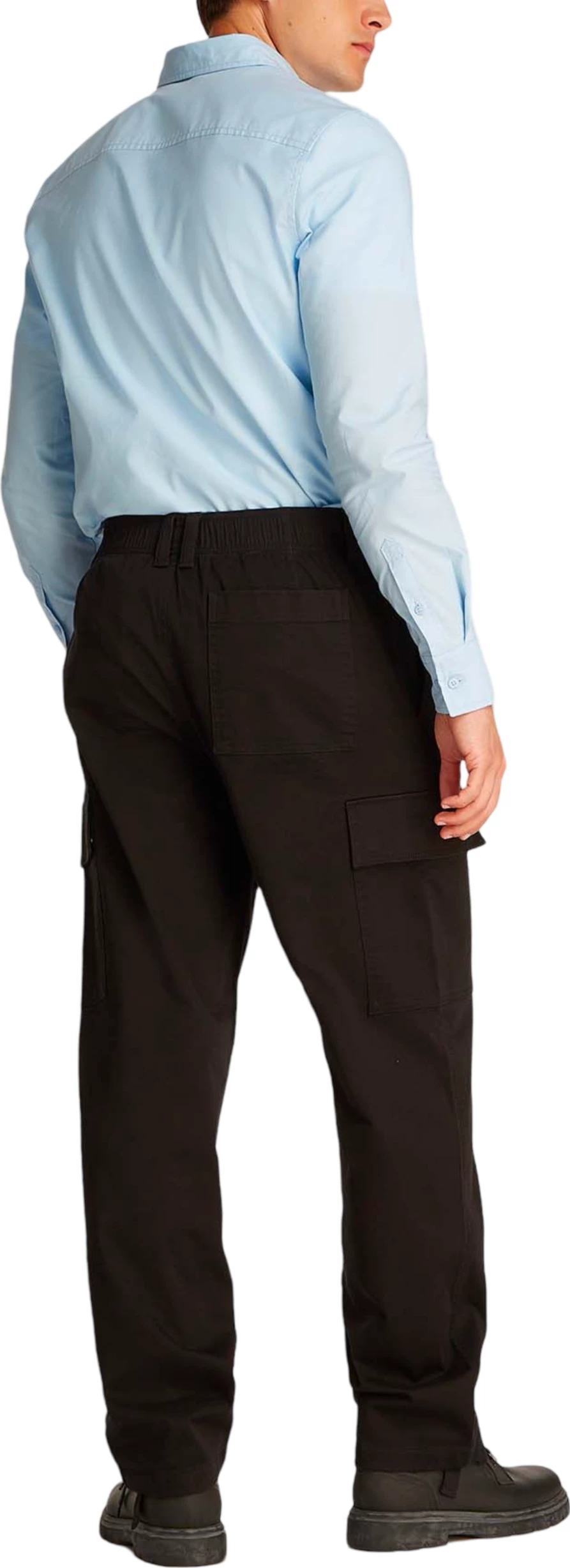 Pantallona për meshkuj Calvin Klein Jeans Regular Straight CAR J30J327615, të zeza [Madhësia: W33 L32]