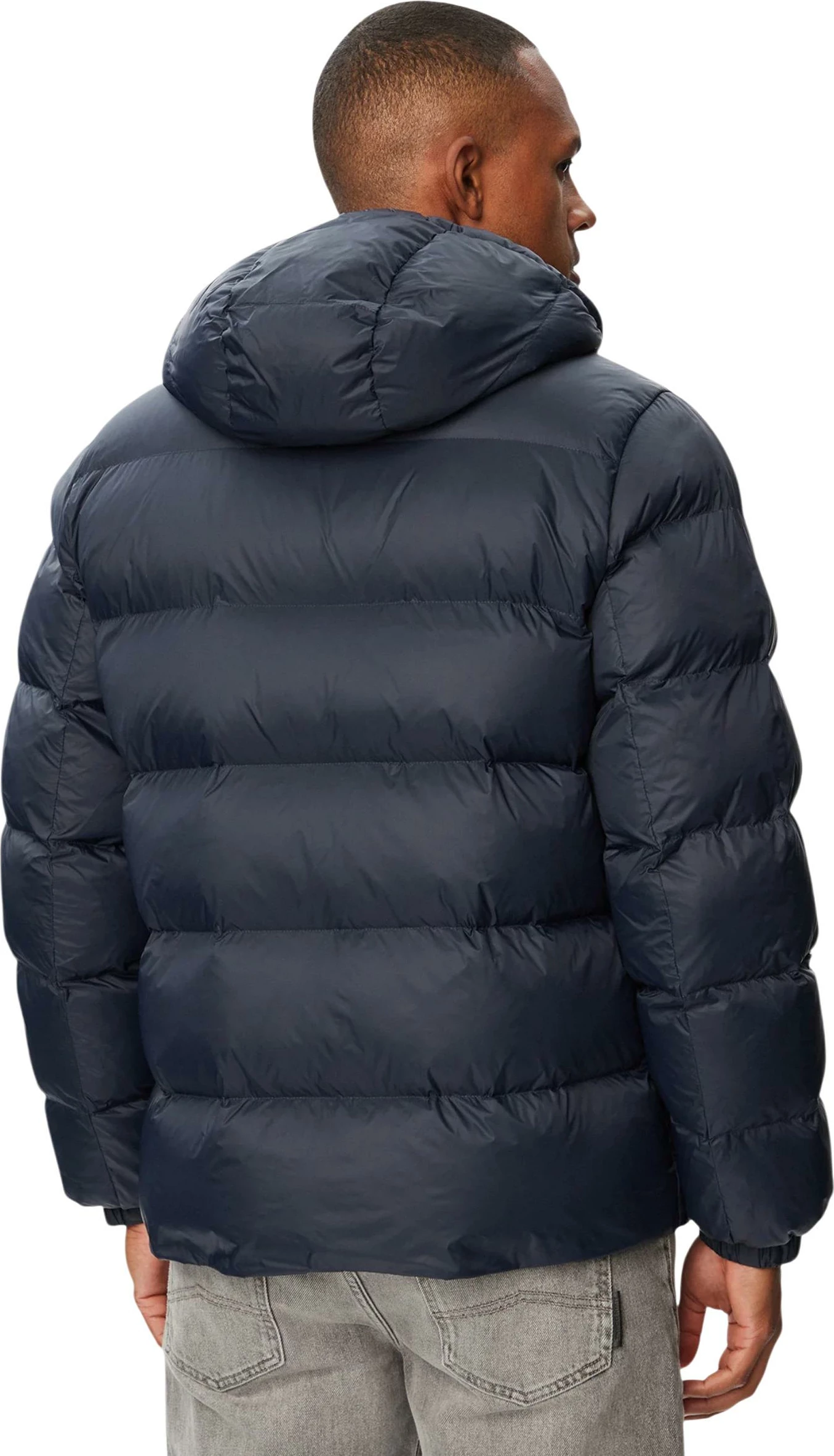 Jakne pufer për meshkuj Calvin Klein Jeans LV04RG513G, e kaltër [Madhësia: S]