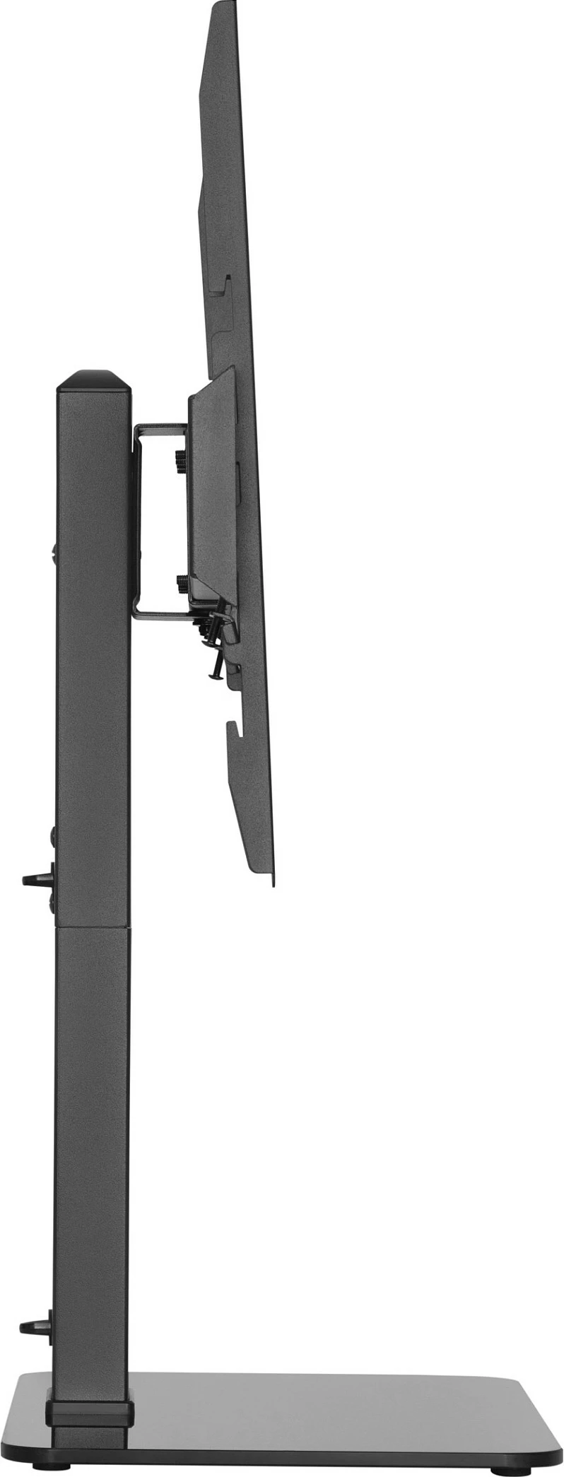 Mbajtës tavoline për TV/monitor Equip 650612, 37-70", VESA 200x200-600x400, rregullueshëm në lartësi, i zi